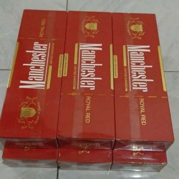 Manchester Royal red cigarettes 10 cartons