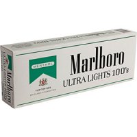 Marlboro Ultra Lights Menthol 100s Box cigarettes 10 cartons