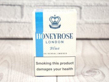 Honeyrose London Blue Flip Top Herbal Cigarettes 10 cartons