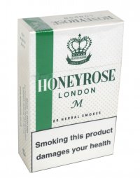 Honeyrose London M (Formerly Menthol) Flip Top Herbal Cigarettes 10 cartons