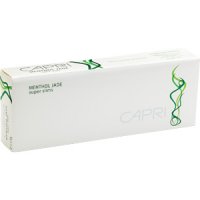 Capri Menthol Jade Super Slim 100 Box cigarettes 10 cartons