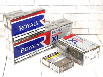 Royals Red Kingsize XL 23 Cigarettes 10 cartons