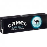 Camel Crush Menthol Silver Box cigarettes 10 cartons