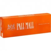 Pall Mall Orange Filter 100s Box cigarettes 10 cartons