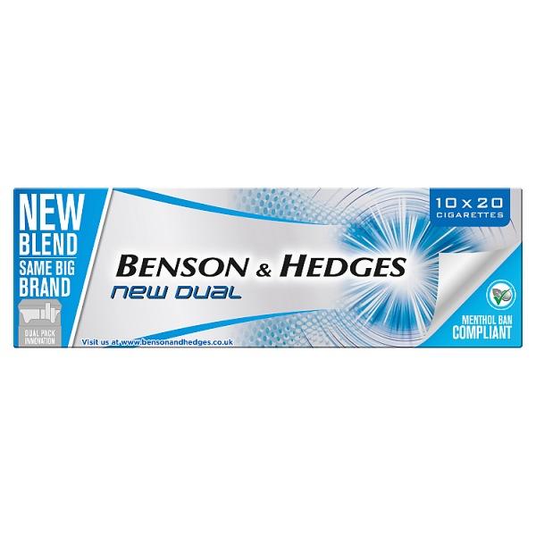 Benson & Hedges New Dual Box cigarettes 10 cartons