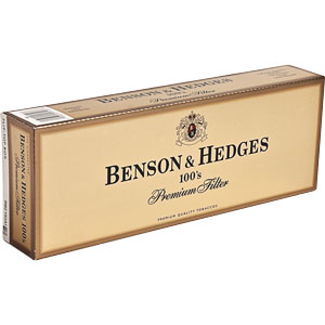 Benson & Hedges 100s Premium Filter Box Cigarettes 10 cartons