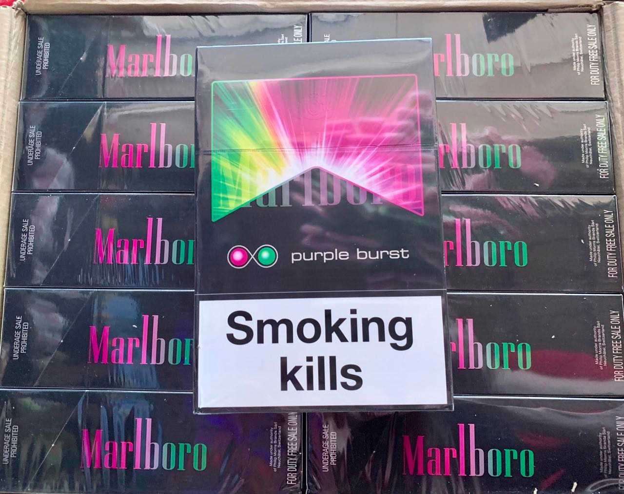 Marlboro Purple Burst cigarettes 10 cartons|Marlboro Purple Burst ...