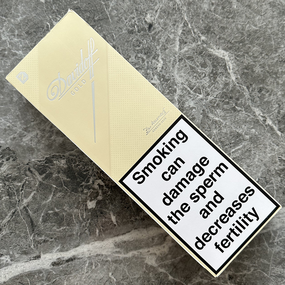 Davidoff Gold cigarettes 10 cartons