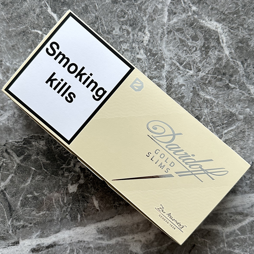 Davidoff Gold Slims cigarettes 10 cartons