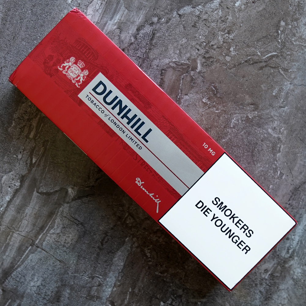 Dunhill Red cigarettes 10 cartons