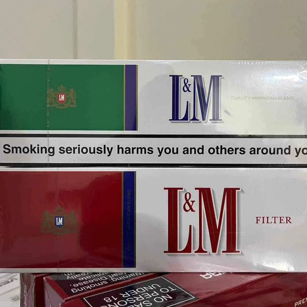 L&M Menthol Cigarettes 10 cartons