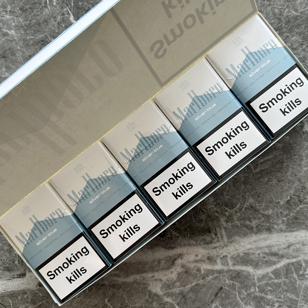 Marlboro Silver Blue Cigarettes 10 cartons