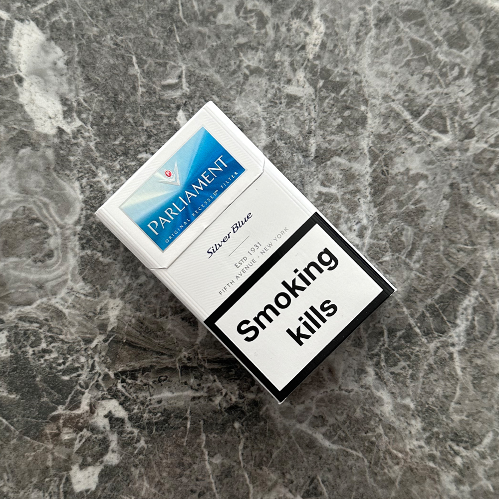 Parliament Silver Blue cigarettes 10 cartons