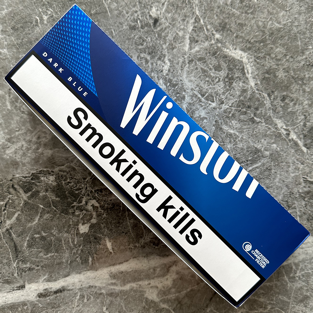 Winston Dark Blue cigarettes 10 cartons